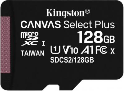 KINGSTON 128GB microSDXC Canvas Select Plus bez adaptéru