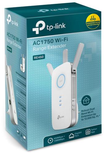 TP-Link RE450 bezdrôtový extender AC1750