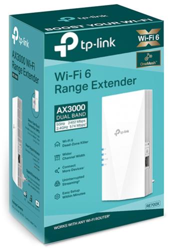 TP-Link RE700X bezdrôtový extender AX3000