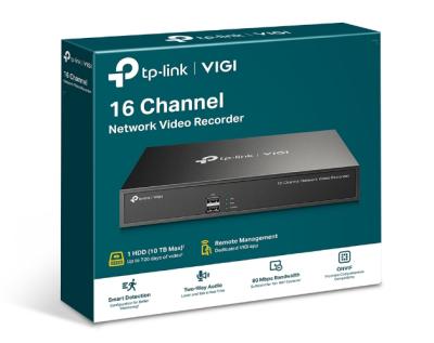 TP-Link VIGI NVR1016H 16 kanálové dohľadové centrum