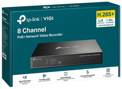 TP-Link VIGI NVR1008H-8P 8 kanálové PoE+ dohľadové centrum