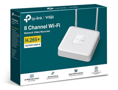 TP-Link VIGI NVR1108H-W 8 kanálové dohľadové centrum