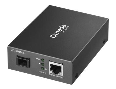 TP-Link MC212CS-2 Gigabit média konvertor s dosahom až 2km