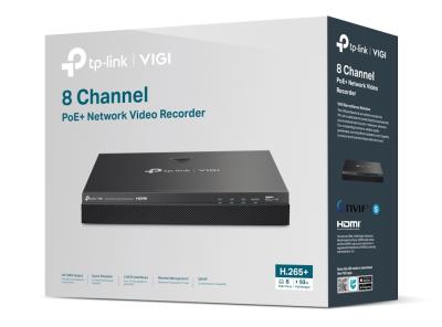 TP-Link VIGI NVR2008H-8MP 8-kanálové dohľadové centrum