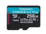 KINGSTON 256GB microSDXC Canvas Go! Plus bez adaptéru